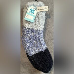 The Original MUK LUKS Shea Butter Infused Cabin Slipper Socks-Purple Ombre/NWT